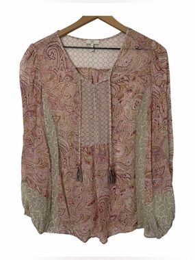 Joie Pink Blouse Women's Large
